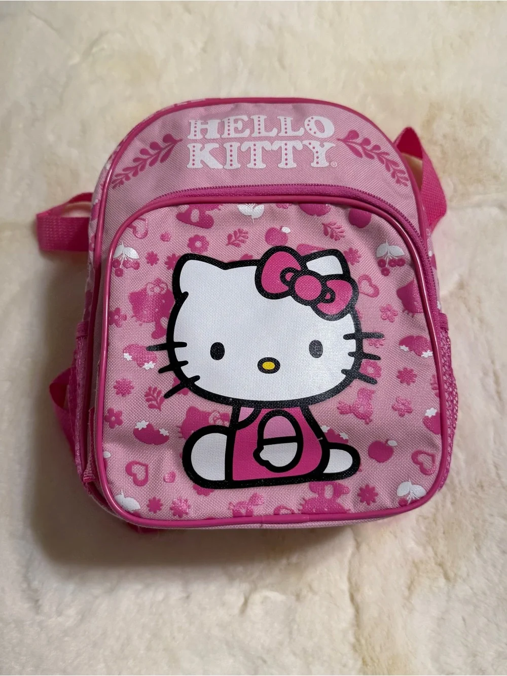 Hello Kitty Pink and White Mini Backpack